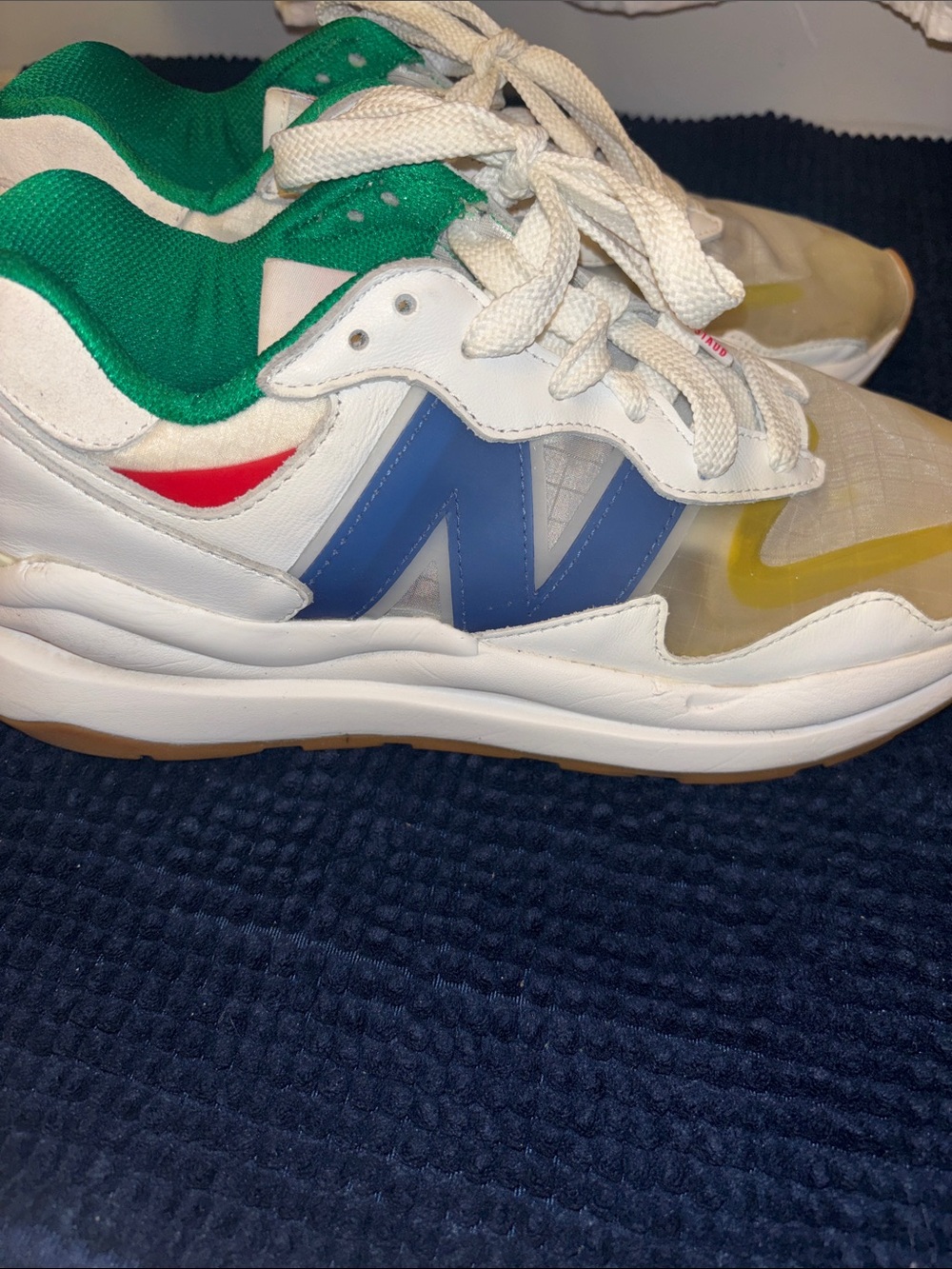 New Balance x Staud 57/40 White Women Sneakers US 9